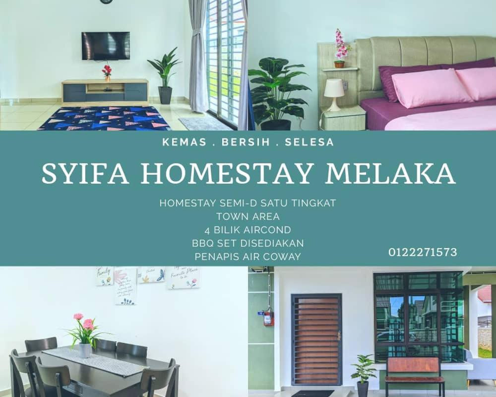 Syifa Homestay Melaka Exterior foto